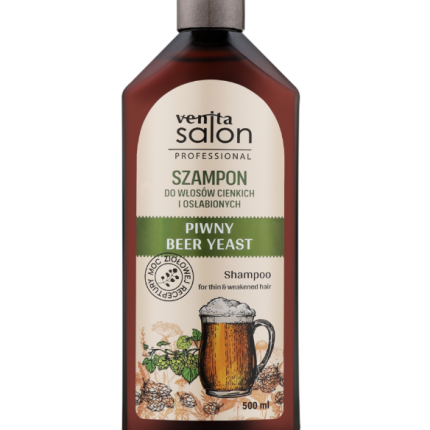 Venita Salon Professional Beer Extract / Σαμπουάν για λεπτά και αδύναμα μαλλιά